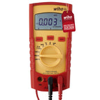 Wiha Digital Multimeter up to 600 V AC, CAT IV with 2X AAA Batteries I with LCD Display (45218)