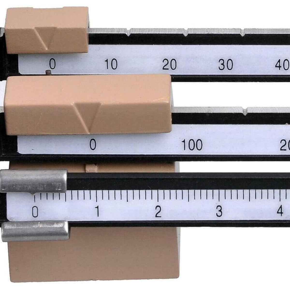 Triple Beam Mechanical Balance Scale - 2610g Capacity, 0.1g Precision, Stainless Steel Platform, No Battery Required for Classroom Use