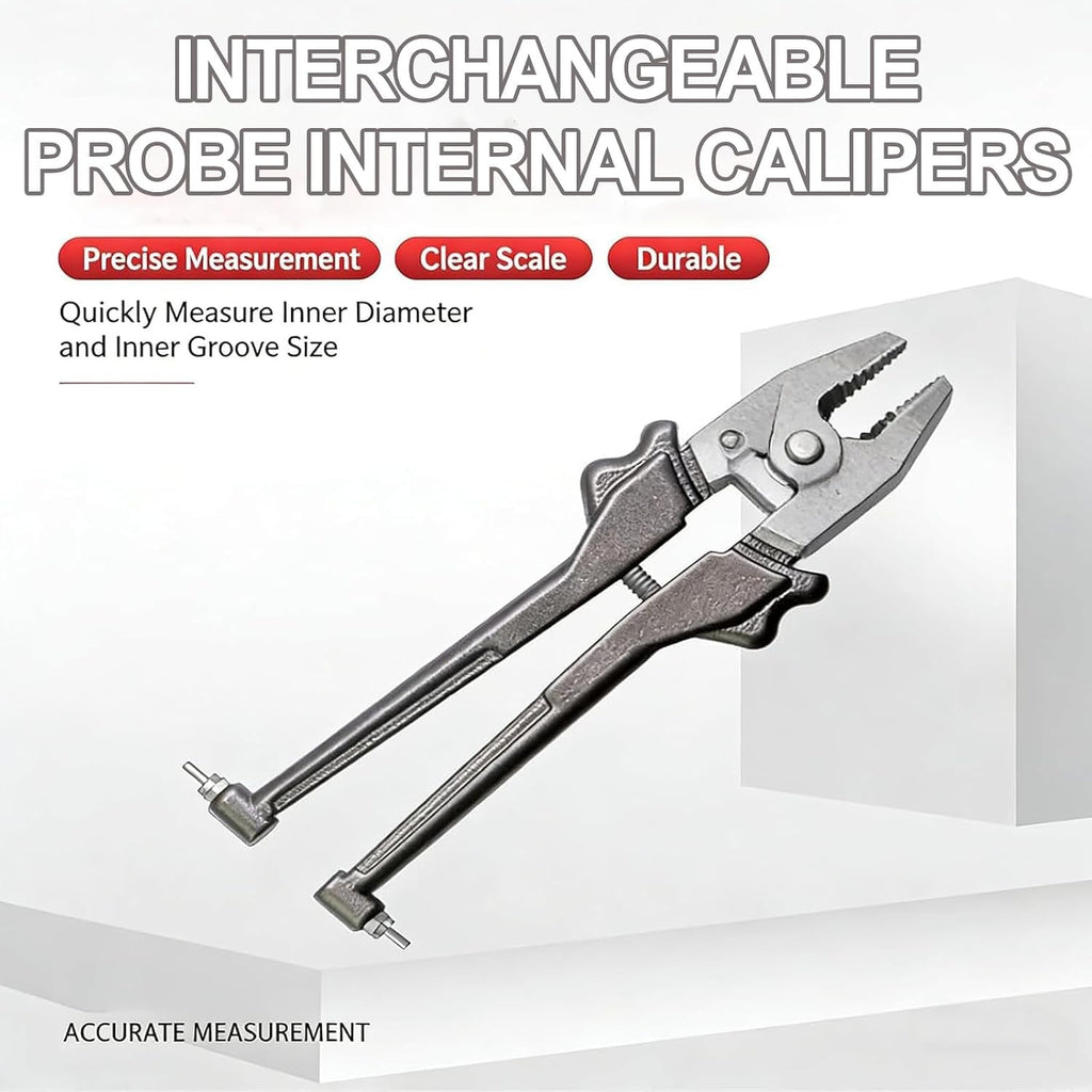 Aluminum Digital Caliper Set for Inner Diameter and Depth Measurement