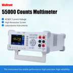 True RMS Bench Multimeter, 55000 Counts 3.7in Ac Dc