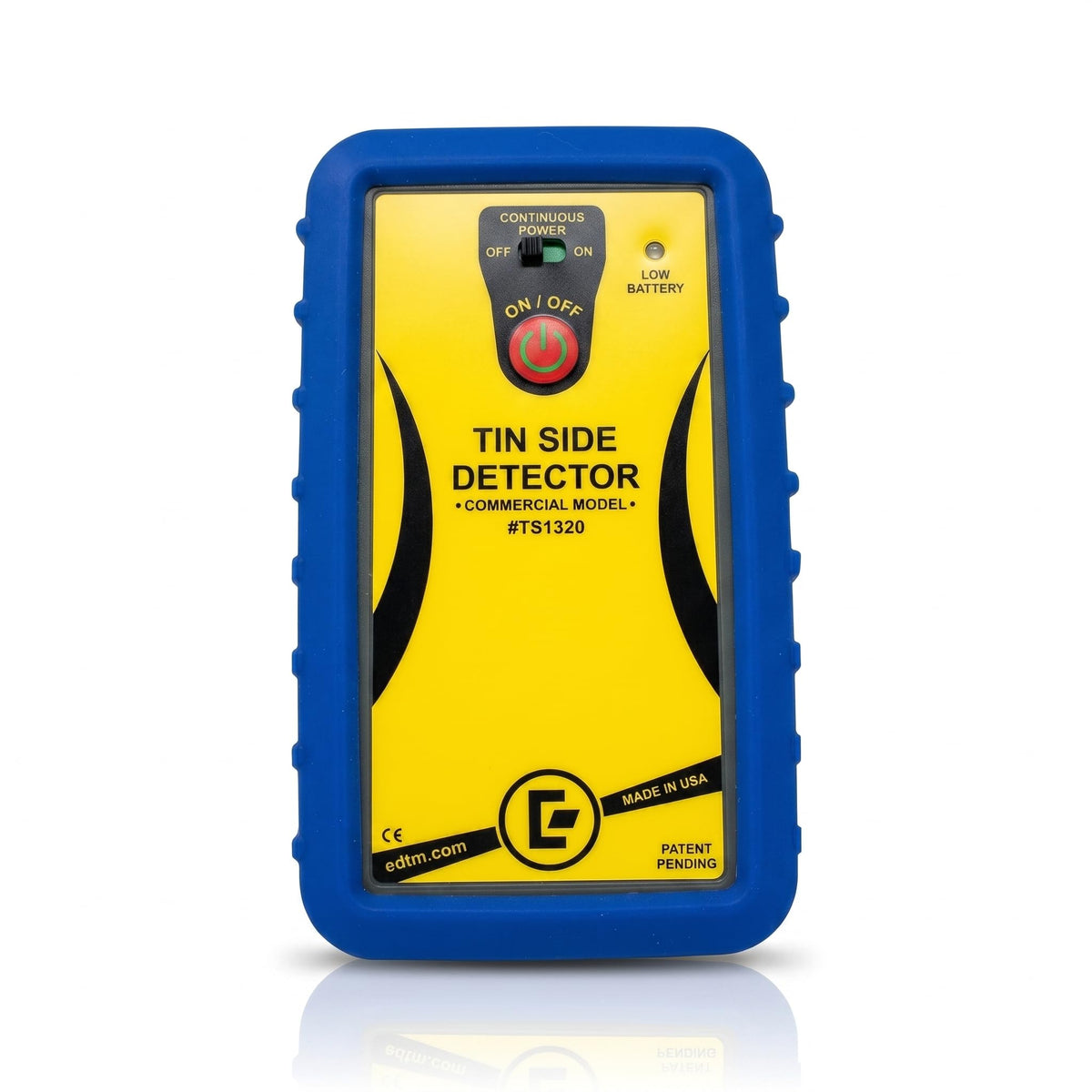 EDTM TS1320 Commercial Tin Side Detector UV Lamp, Drop-Tested, Made in USA