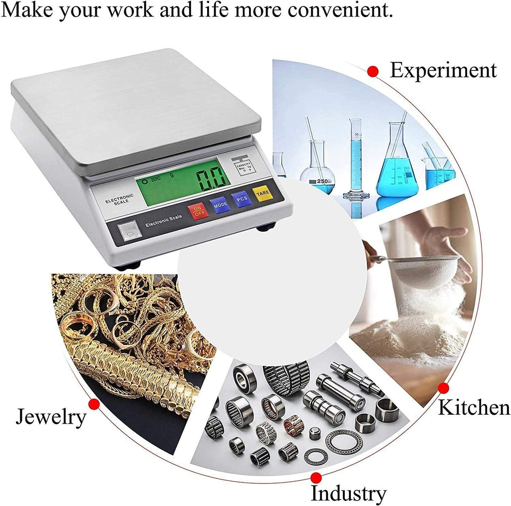 Digital Analytical Electronic Balance CE Certification with Counting Function Precision Scale(3000g/0.1g)