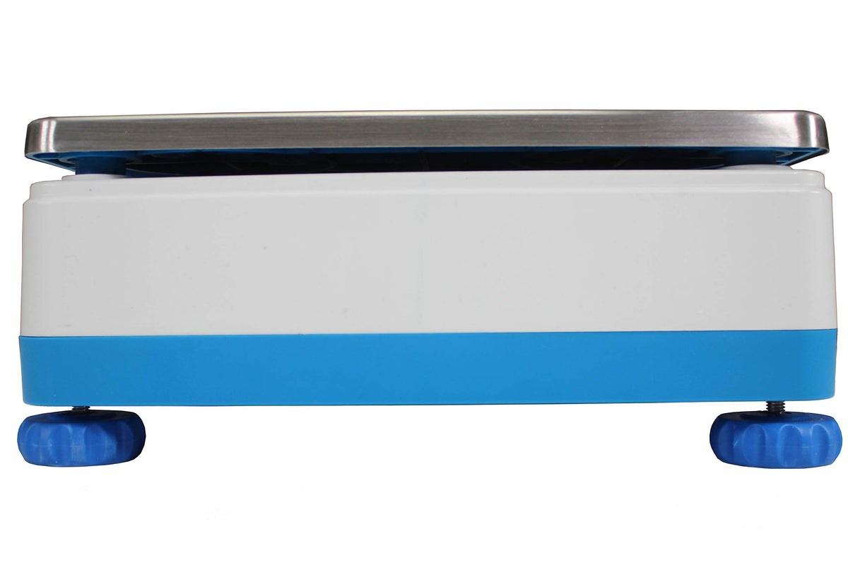 Adam Equipment LBX 12- Latitude Compact Bench Scales- Cap: 25lb/12kg, Readability: 0.005lb/2g Industrial Scale, Digital Scale, for Warehouse, Shipping & Receiving, Manufacturing, Built-in Battery