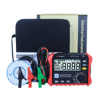 Xin Tester Digital Leakage Switch/Loop RCD Resistance Tester, Loop Resistance Meter Trip-Out Current/Time Meter with 2.0 USB Interface, XT5910