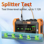 OTDR 1625nm Active PON Fiber Multi Tester KOMSHINE QX65 38 36 34dB 140KM