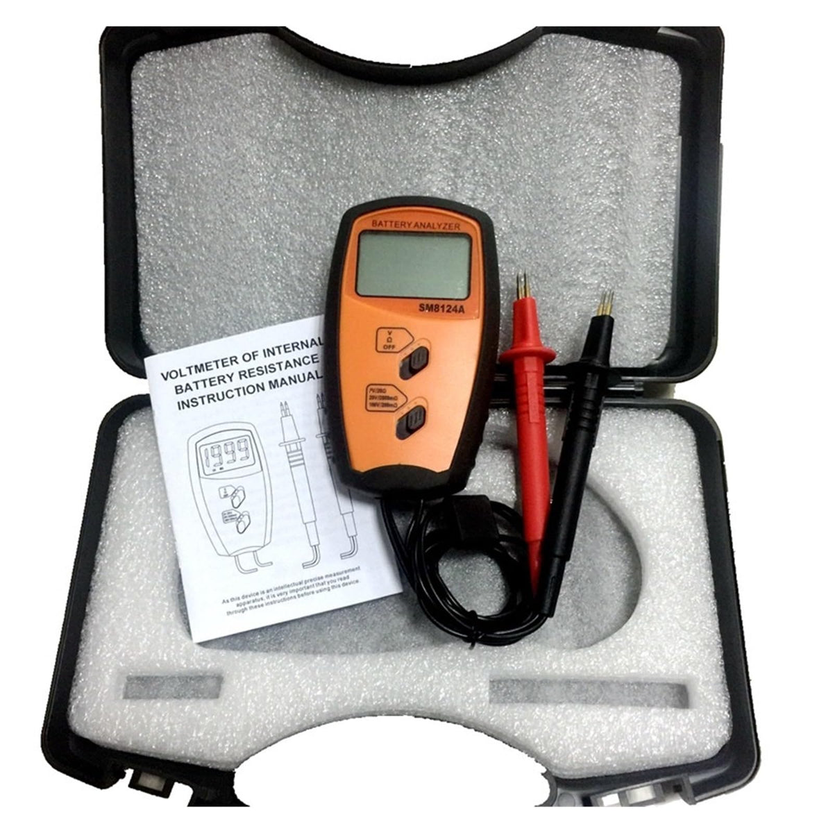 Resistance Tester Internal Battery Impedance Meter Voltmeter Low Prompt