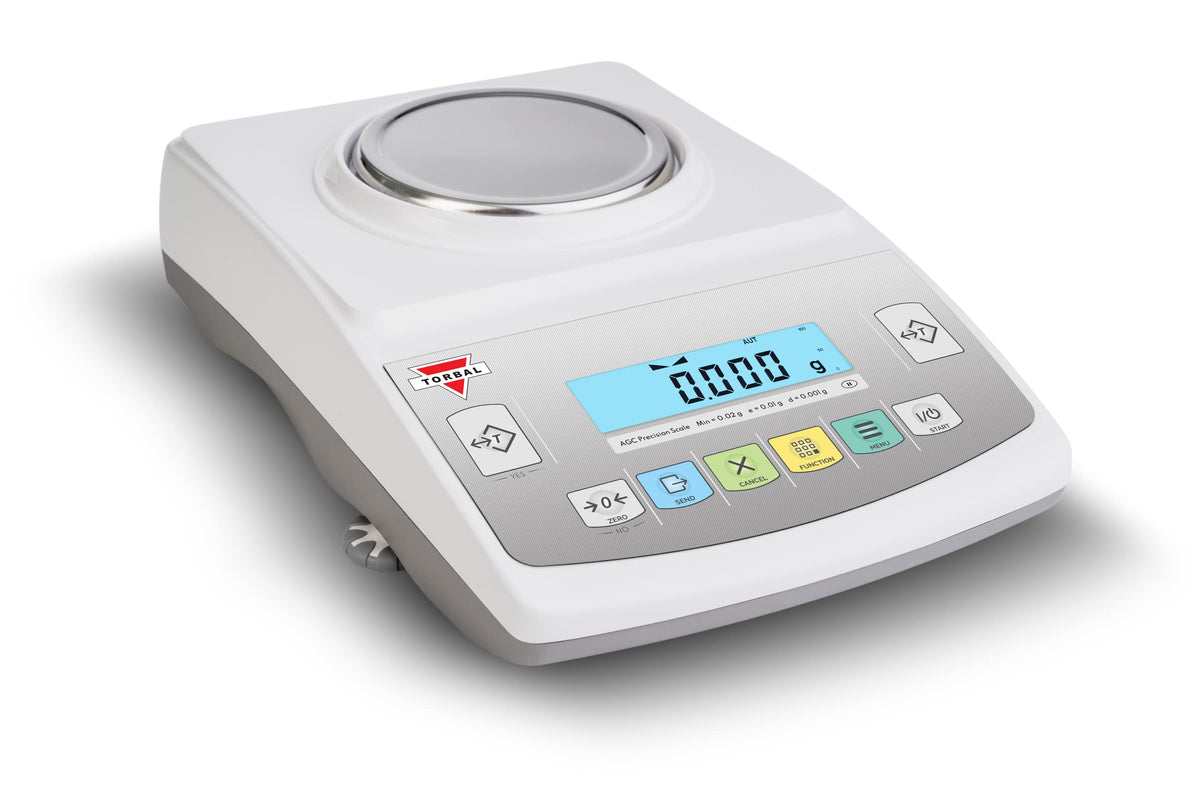 AGCN120 Analytical Scale, 120g x 0.0001g (0.1mg Readability), Auto-Internal Calibration, Die-Cast Metal Housing, Electromagnetic Load-Cell