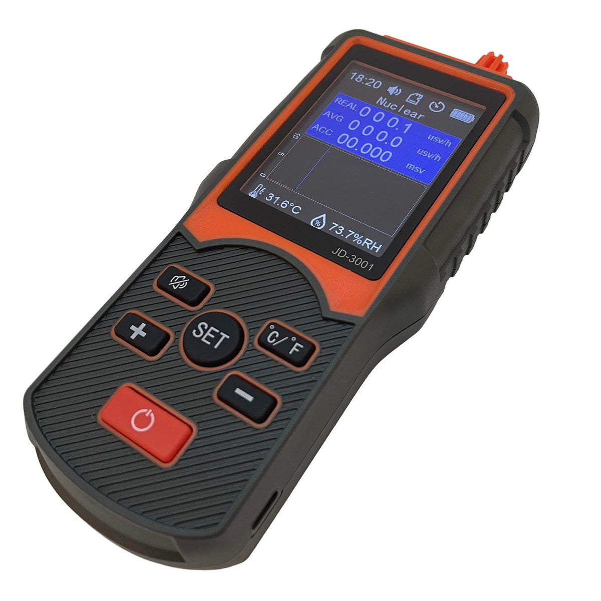 Radiation Detector EMF Meter Handheld Digital Nuclear Electromagnetic Field Monitor for Environment Safety [JD-3001]