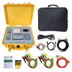 Transformer Turns Ratio Tester Single Phase Three Phase Transformer Test Device LCD Display