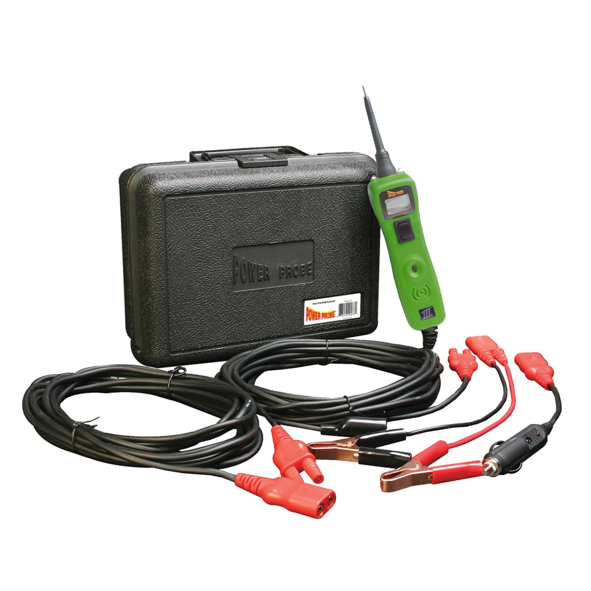 Power Probe 3 Circuit Tester Kit with Case & Accessories (PP319FTCGRN)