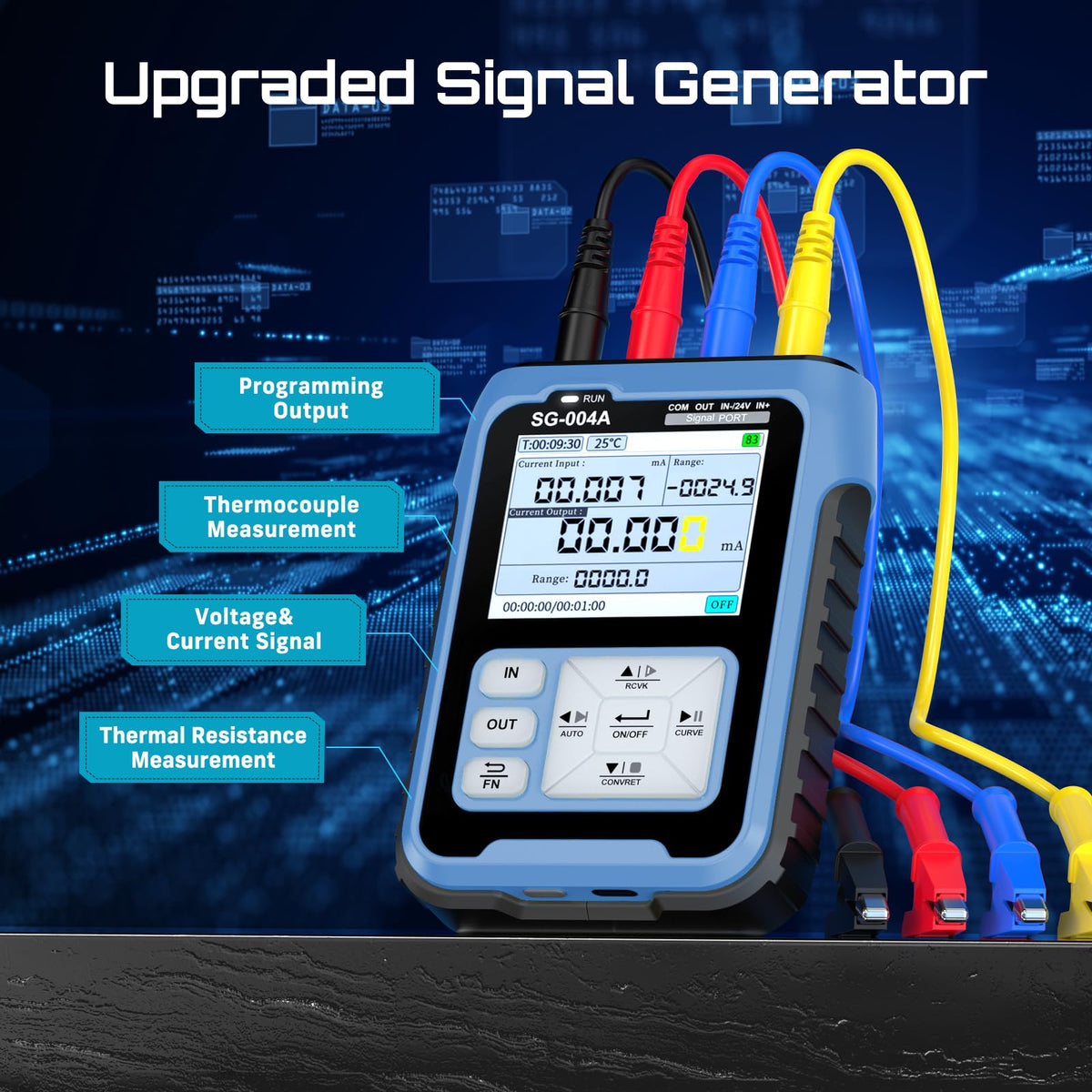 SEESII Upgraded 4-20mA 0-24V Signal Generator, SG-004A