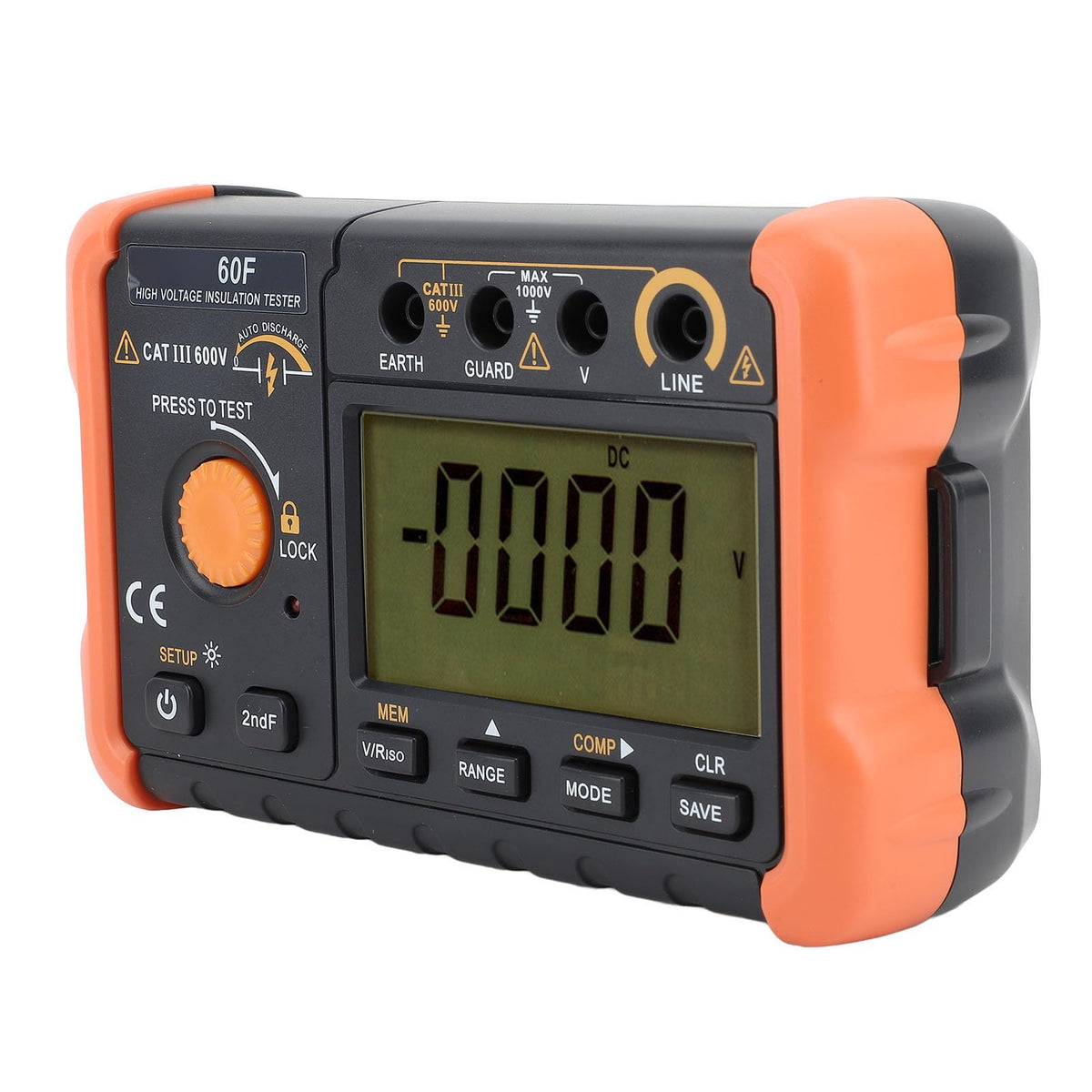 Insulation Tester Megohmmeter High Resistance Measurement for Electrical Equipment Maintenance Testing and Inspection