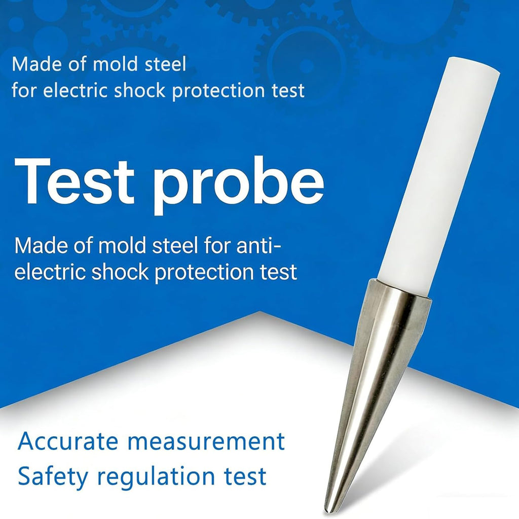 UL Test Finger, UL Articulated Test, Unjointed Test Finger Probe with Electric Shock Protection, Providing Reliable Test Data
