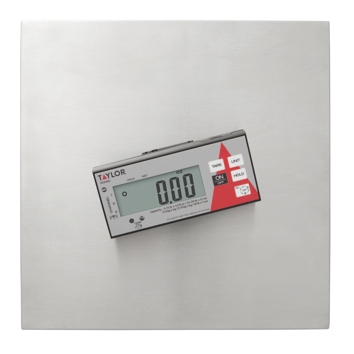 Taylor Digital Kitchen Scale 30 lb Max Capacity, Wireless Display
