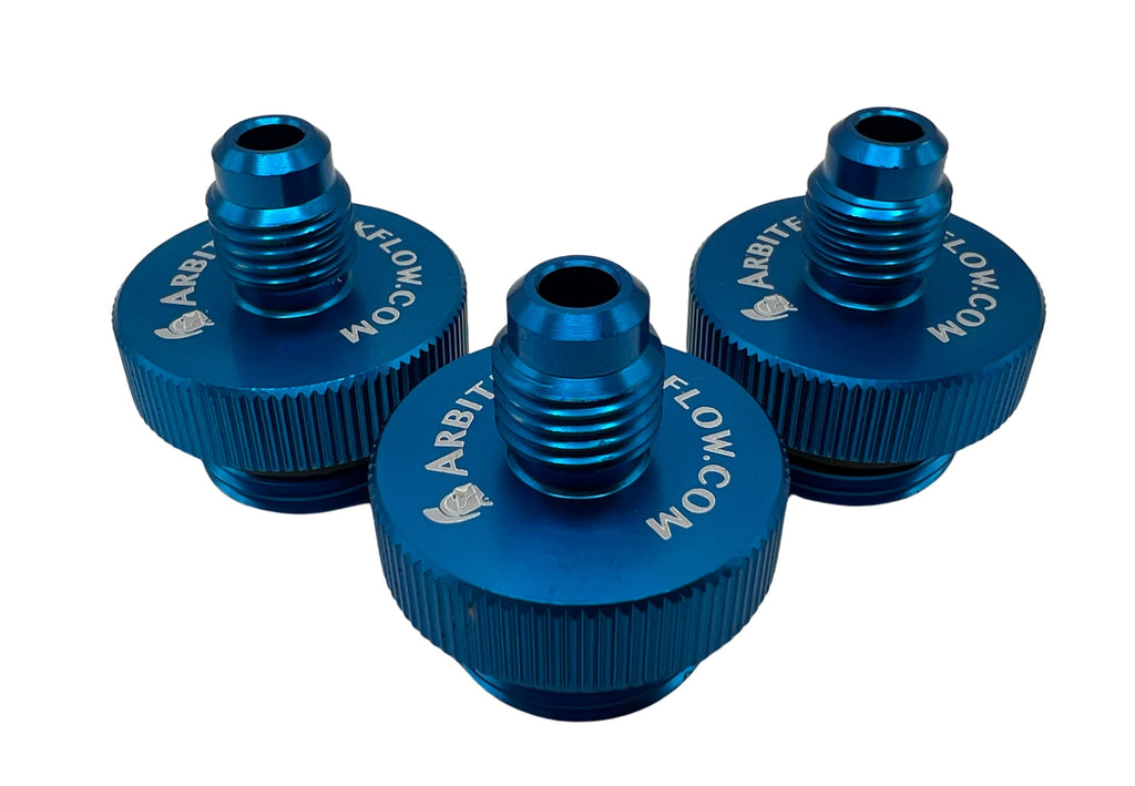 Arbiter Backflow Quick Connect Test Fittings (Brass, Complete Set of 9 Fittings in a Holder)