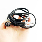Through Coating Ultrasonic Thickness Gauge Probe Narrow-Pulse Probe with Frequency 5MHz Measuring Range 0.65-600mm(P-E) 3-30mm(E-E) Dimensions 10mm for Penetration Coating Thickness Measurement