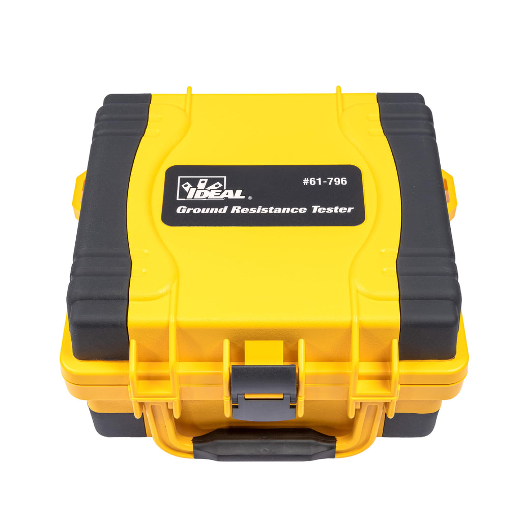 Ideal Electrical: 3-Pole Ground Resistance and Voltage Testers, Auto-Range