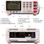 LCR Meter, 8145C Digital Multimeter 22000 Counts Bench Top True RMS 1000V 10A Desktop Multimetro Tester Volt Amp Ohm Capacitance Hz