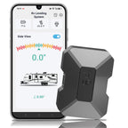 Wireless RV Leveling System - American Design User-Friendly Only for Android Phone App With Real-Time Precise Leveling Measurements, Advanced RV Level Camper Must Have Accessory, Battery-powered