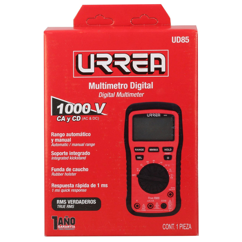 Urrea UD85 True Rms Digital Multimeter