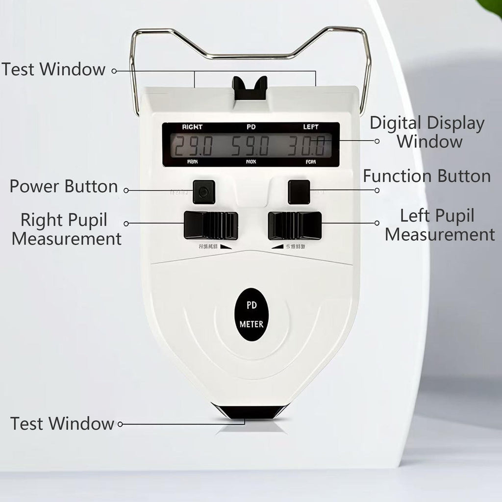 Optical Digital Pupilometer 45~82mm PD Meter Optical Instrument