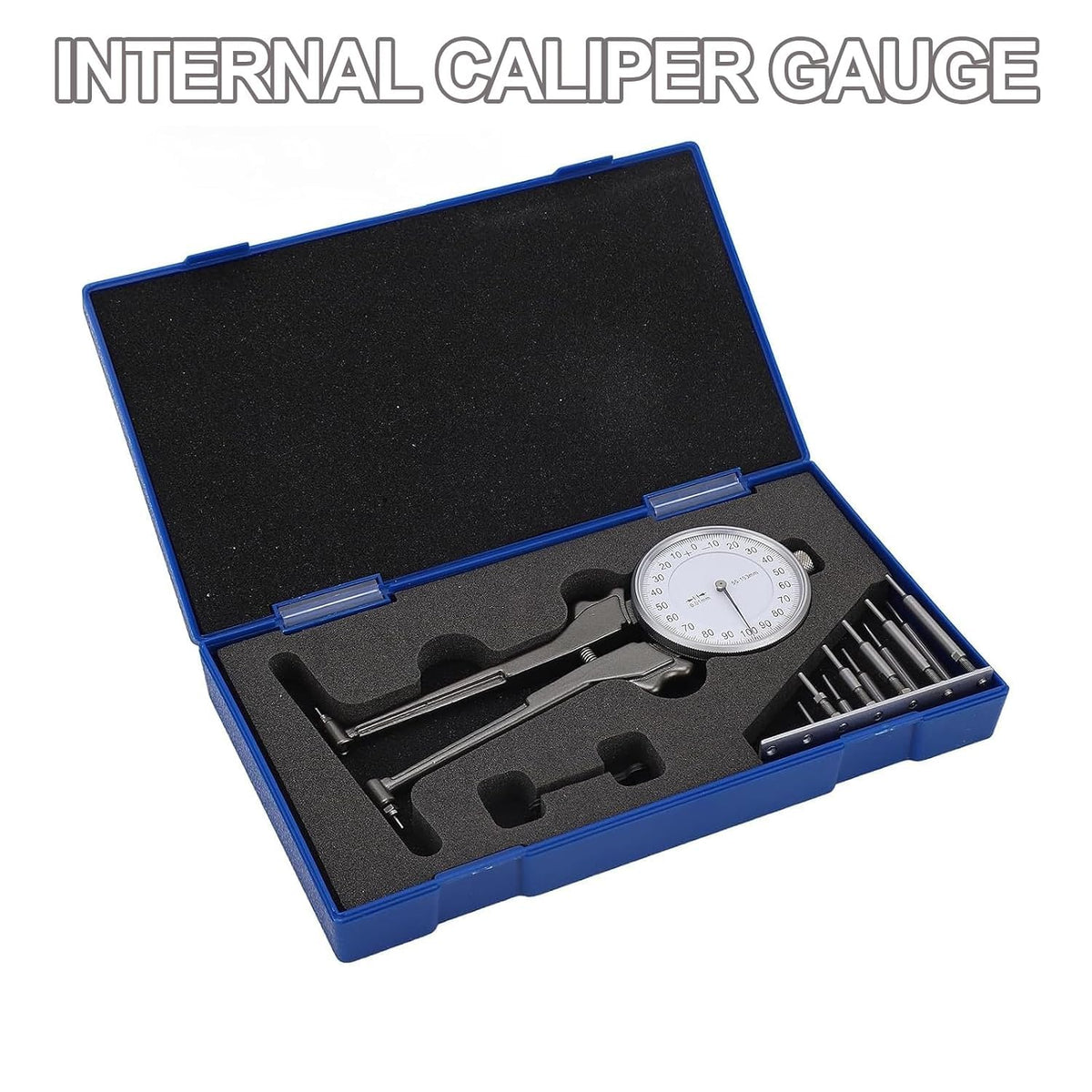 Aluminum Digital Caliper Set for Inner Diameter and Depth Measurement