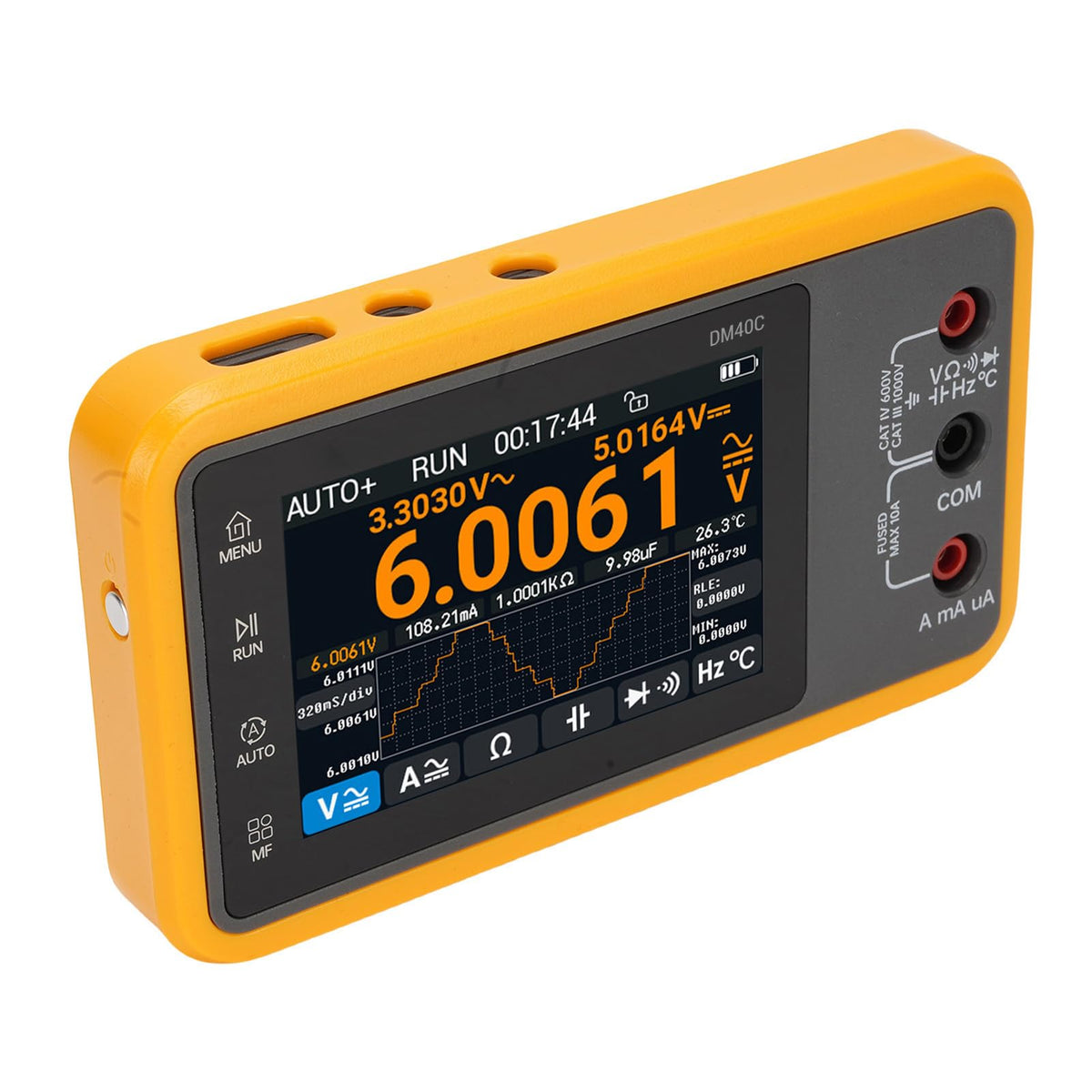 3 in 1 Digital Multimeter, Handheld Oscilloscope for Hobbyists