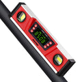 10-Inch Digital Torpedo Level and Protractor IP54 Protected Electronic Bubble Inclinometer, Angle Finder, Gauge w/Large VA Display & V-Groove Base DL135N