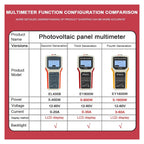 EL400B Photovoltaic Panel Multimeter Solar MPPT Tester Voltage Current Power Test Meter Multi