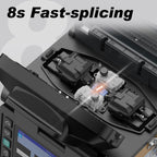 1310 1550nm 26 24dB Multi-Functional JILONG OTDR with OPM OLS V-F-L and Fiber Optical Fiber Fusion Splicer Core Alignment Splicing Loss 0.01dB Electrodes 48000 Times