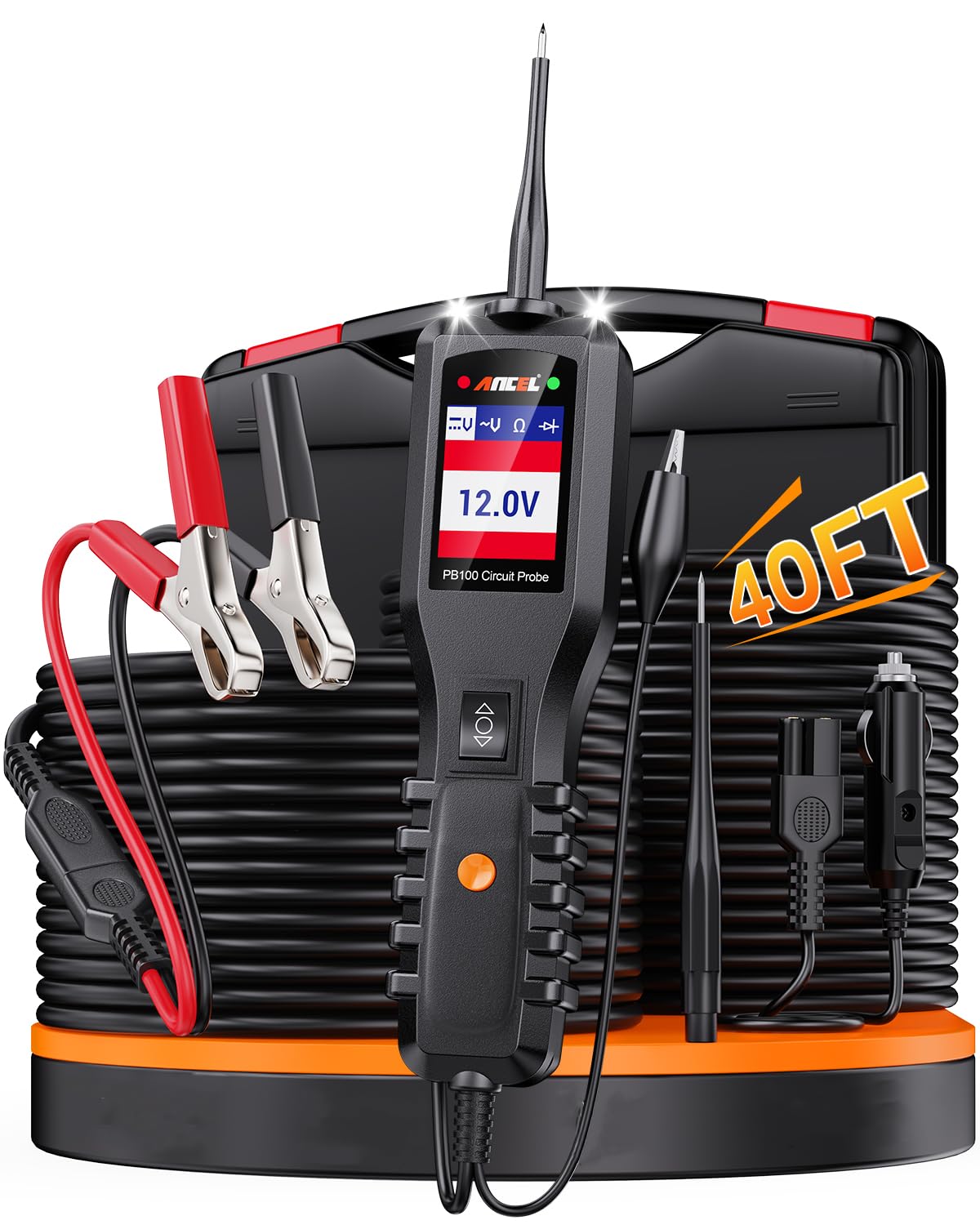 ANCEL PB500 Power Circuit Probe Tool, 12-24V Automotive Circuit Tester