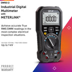 Flir DM93-2 True RMS Industrial Digital Multimeter, 40000 Count