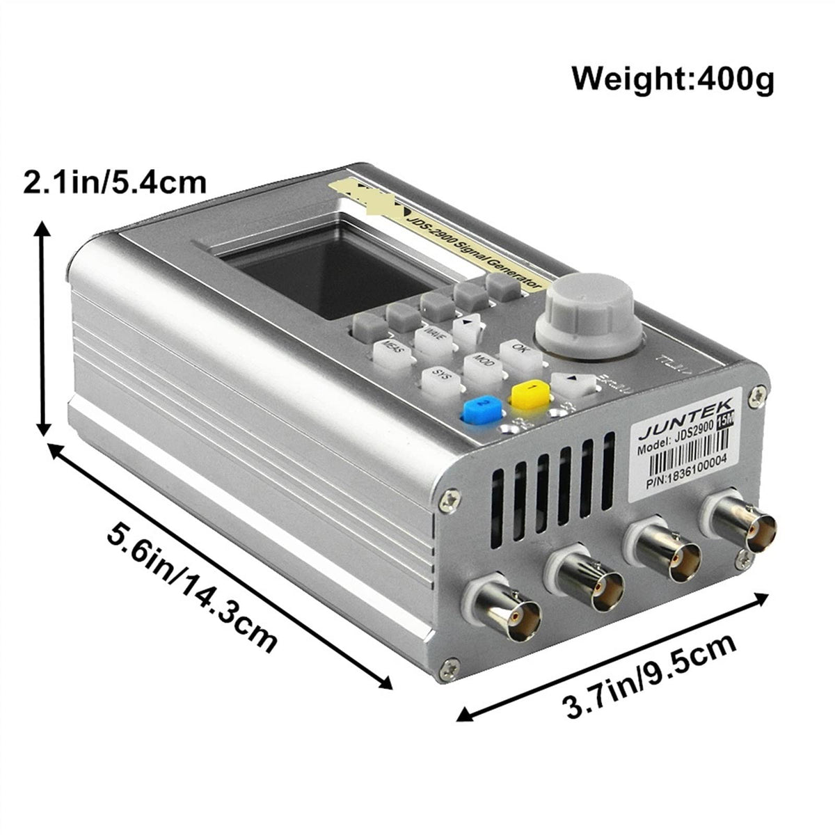 15MHz DDS Function Signal Generator Digital Control Dual-Channel Frequency Meter Arbitrary Waveform Generator