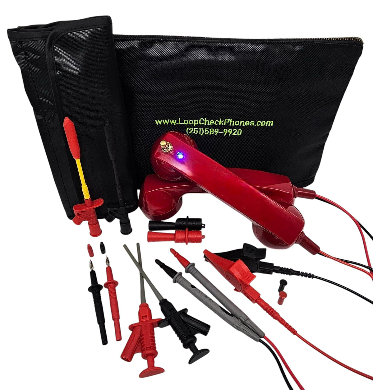 Loop Check® Phones Electrician Continuity Test Phone Set ME002-R