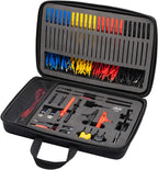 ViGOR - Measuring Cable Set 92 Pieces V4326N I For Automotive Requirements for Electrical Measurement and Testing of Electrical Circuits/Components I High Quality Safe I 92 Pieces I 12 V Battery