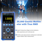 Owon HDS2102S Digital Oscilloscope +Waveform Generator +Multimeter USB 2 Channels 100mhz Osciloscopio Tester Meter