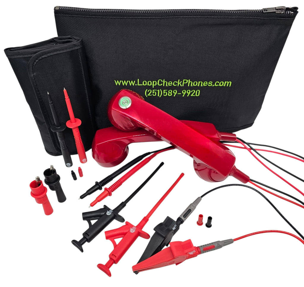 Loop Check® Phones Electrician Continuity Test Phone Set ME001-NR