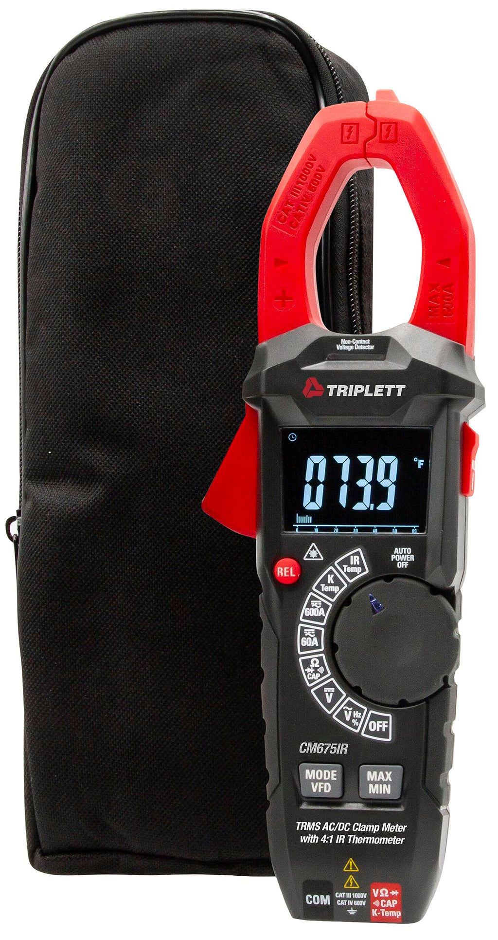 Triplett CM675IR 600A AC/DC Clamp Meter