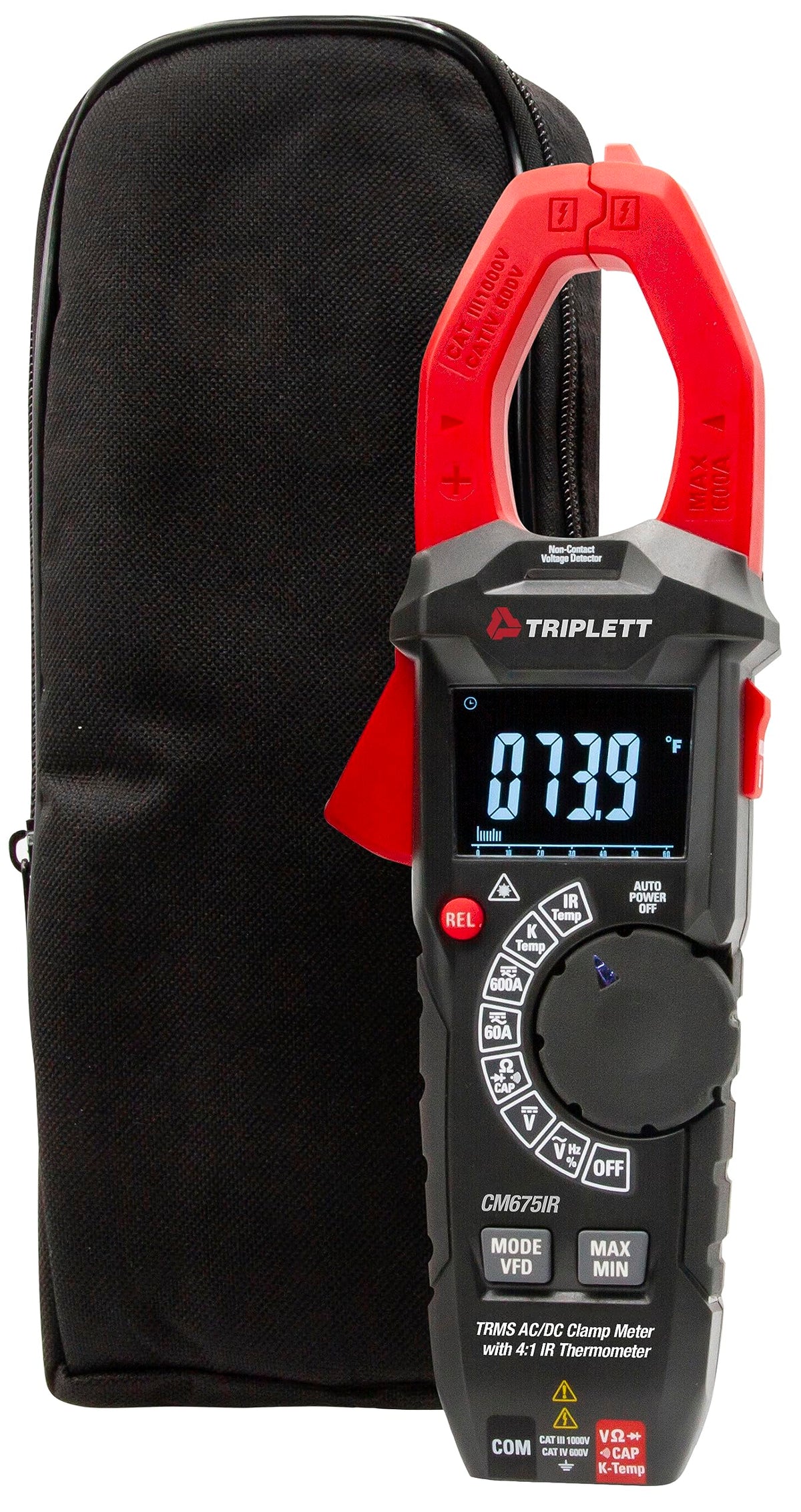 Triplett CM675IR 600A AC/DC Clamp Meter