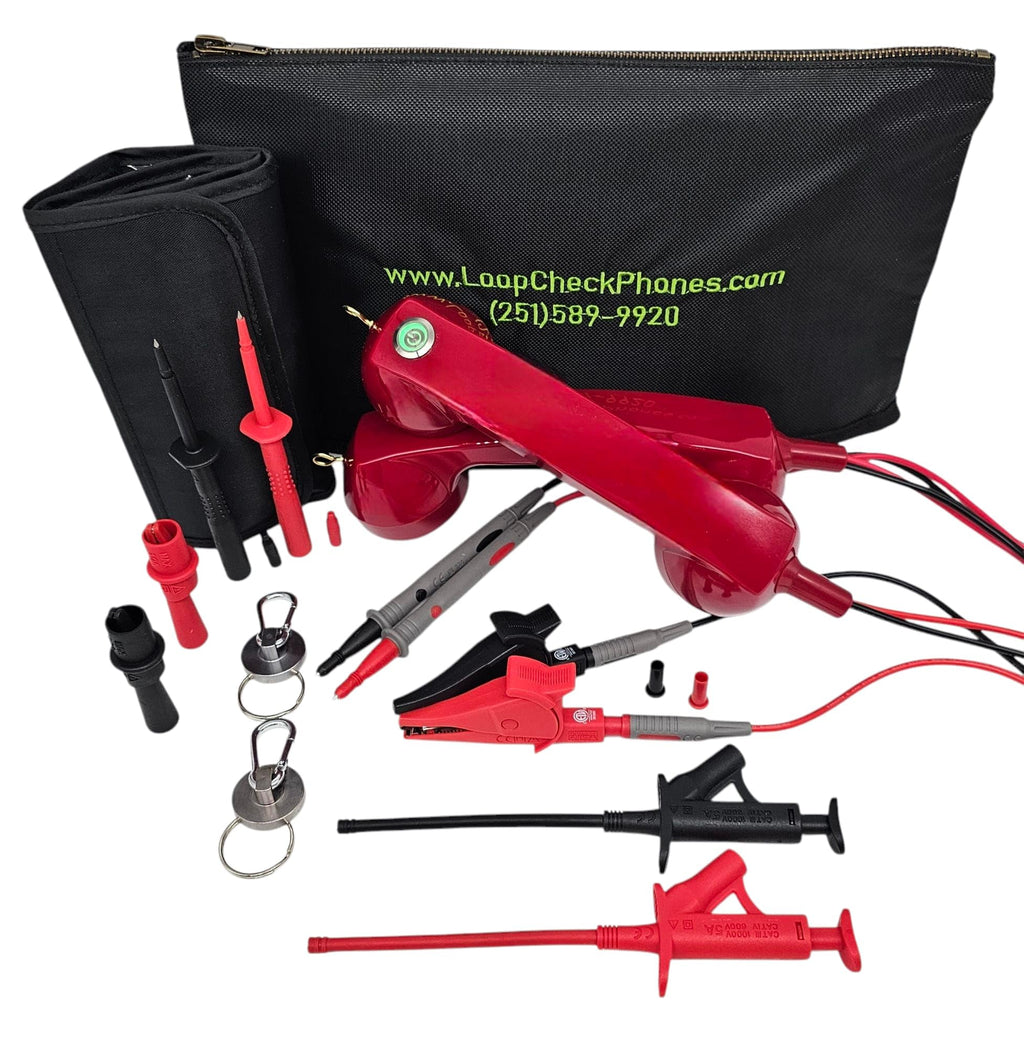Loop Check® Phones Continuity Test Electrician Phones ME003-NBM with Magnets