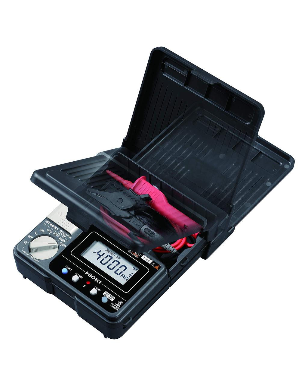 HIOKI IR4051-10 5 Range Digital Insulation Resistance Meter
