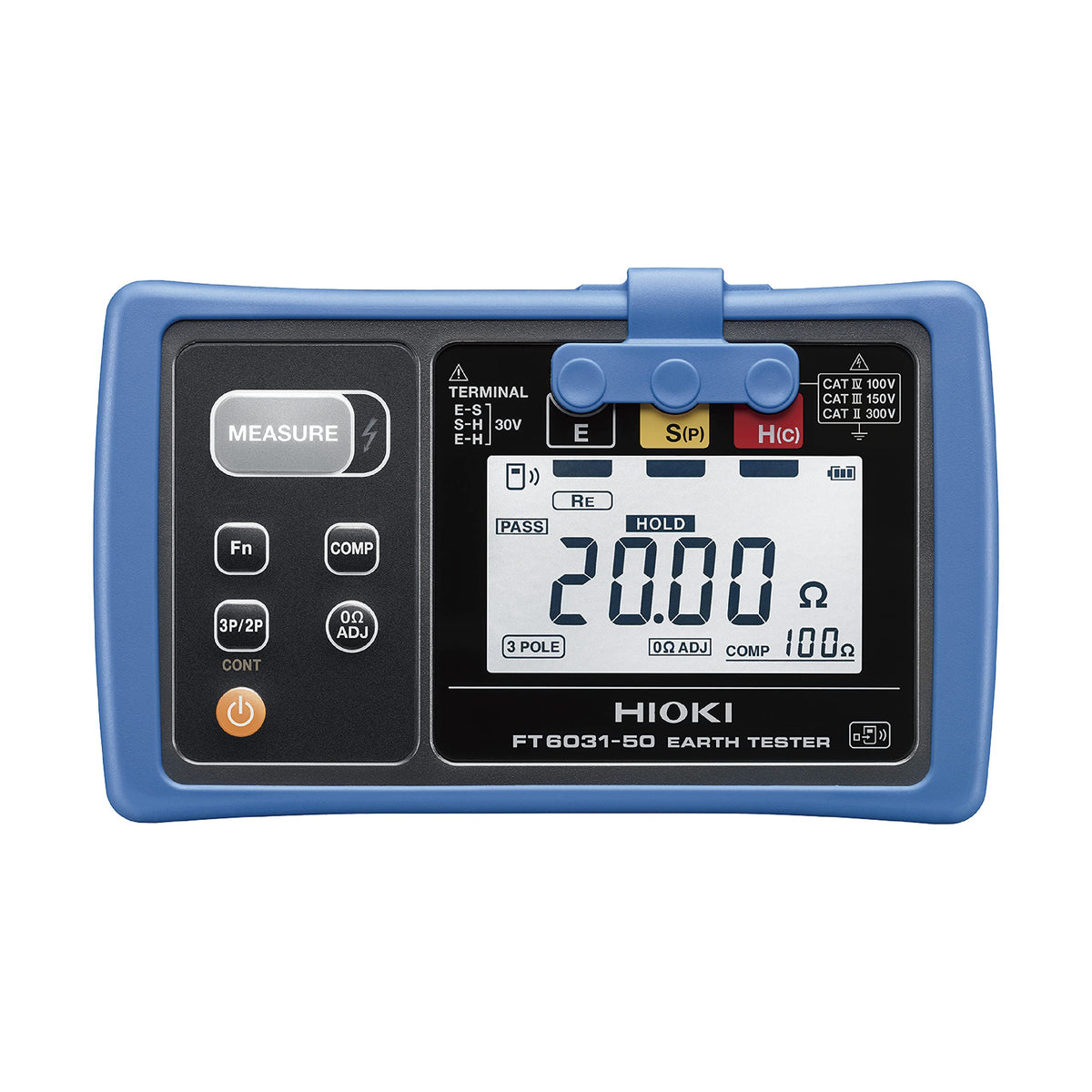 HIOKI FT6031-50 Ground Resistor, Waterproof, Bluetooth Communication Compatible