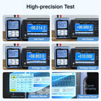 Riiai SG004A 4-20ma 0-24V Signal Generator, Programmable Current Voltage Generator, Resistance Millivolt Thermocouple Tester, Real-time Curve, 3000mAh USB Rechargeable, for PLC Simulator