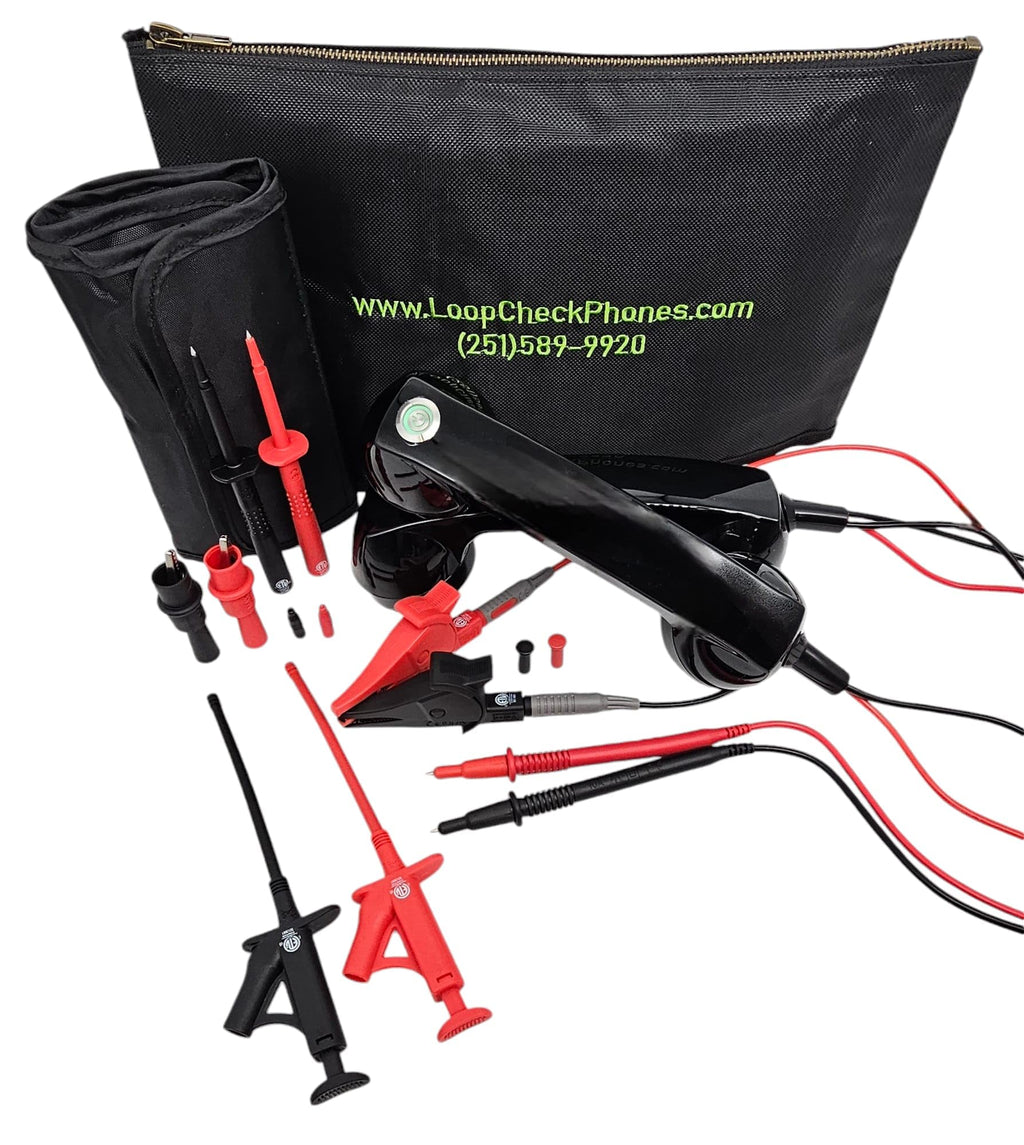 Loop Check® Phones Electrician Continuity Test Phone Set ME001-NB