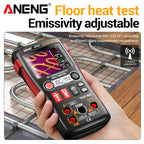 Thermal Imaging Multimeter 240×240 IR Resolution 96×96 IR Sensor-20°C~150°C Temperature Range,2.4" TFT Display or Repair(AR02)