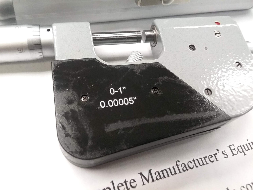 0-1" Indicating Micrometer, Indicator Snap Micrometer, 0.00005"