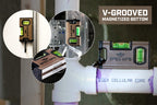 Spec Ops Tools Pocket Level for Framing & Layout, 33% Larger Precision Block Vials, Magnetic, Pocket 4"