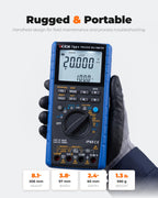 VC79A+ Process Calibrator Multimeter, 4-20mA Loop Calibrator, Signal Source