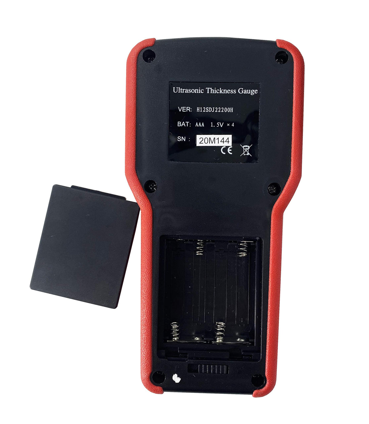 Ultrasonic Thickness Gauge Tester Meter for Metal (Such As Steel Cast Steel Aluminum) Plastic Glass Fiber Glass Etc with Measuring Range 0.75 to 400 mm/0.03 to 15.74 Inch