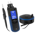 PCE Instruments, PCE-ECT 50-UK Electrical Tester for Earthing/Continuity, Measures 0–2000 Ω with Backlit Two-Colour LCD, Installation Cat III, IP40 Protection, 7 m Safety Lead
